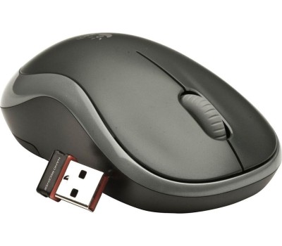 Мышь беспроводная оптическая LOGITECH M185 серый (910-002238)