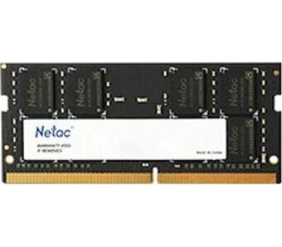 Модуль памяти NETAC SO-DIMM DDR3L DIMM 8Gb PC12800, 1600Mhz, (NTCSD3N16SP-08G) C11