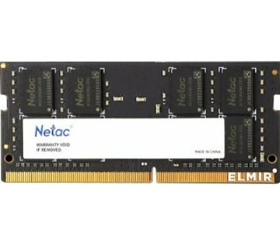Модуль памяти NETAC SO-DIMM DDR3L DIMM 8Gb PC12800, 1600Mhz, (NTCSD3N16SP-08G) C11