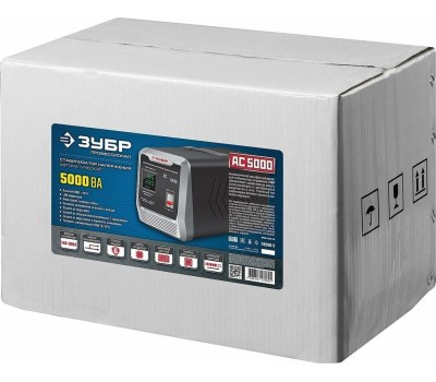 Стабилизатор ЗУБР 59380-5 5000ВА