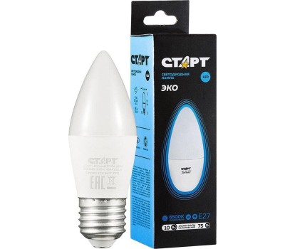Лампа СТАРТ LEDCANDLEE27 10W 65 WS