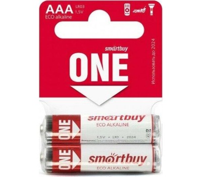 Батарейка SMARTBUY (SOBA-3A02B-Eco) ONE LR03/2B