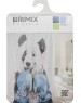 Штора BRIMIX 02-29 Шторка в ванную комнату фотопечать ПАНДА, 180 х200 см