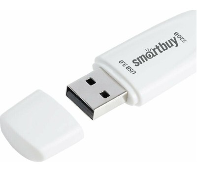Флэш-напокитель SMARTBUY (SB032GB3SCW) UFD 3.0/3.1 032GB Scout White