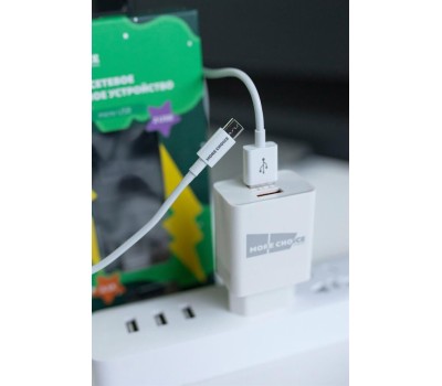 СЗУ MORE CHOICE (4627151196169) NC24m White 2USB 2.1A