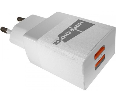 СЗУ MORE CHOICE (4627151196169) NC24m White 2USB 2.1A
