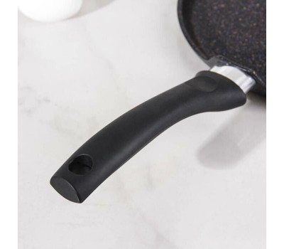 Сковорода KUKMARA Сбгги222а а/пр литая блинная 22см Granit ultra blue индукция