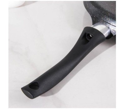 Сковорода KUKMARA Сбгги222а а/пр литая блинная 22см Granit ultra blue индукция