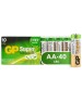 GP AA Батарейка Super Alkaline 15AA21-2CRSWC40, 40 шт