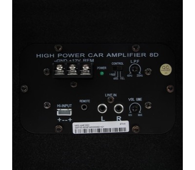 Автосабвуфер ACV BTA-6 (корпусной/труба/активный/6