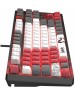 Клавиатура A4TECH Клавиатура Bloody S87 Naraka, USB, черный + красный