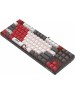 Клавиатура A4TECH Клавиатура Bloody S87 Naraka, USB, черный + красный