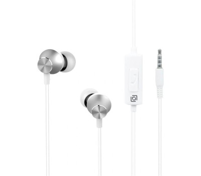 OKLICK Наушники HS-S-240, внутриканальные, белый [ss-e086]