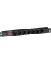 Exegate EX280838RUS Блок розеток ExeGate ServerPro PDU-19H703 Al-7S-C20-SW, 19