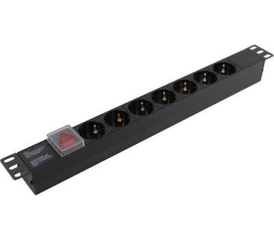 Exegate EX280838RUS Блок розеток ExeGate ServerPro PDU-19H703 Al-7S-C20-SW, 19