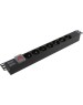 Exegate EX280838RUS Блок розеток ExeGate ServerPro PDU-19H703 Al-7S-C20-SW, 19