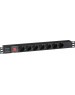 Exegate EX280838RUS Блок розеток ExeGate ServerPro PDU-19H703 Al-7S-C20-SW, 19