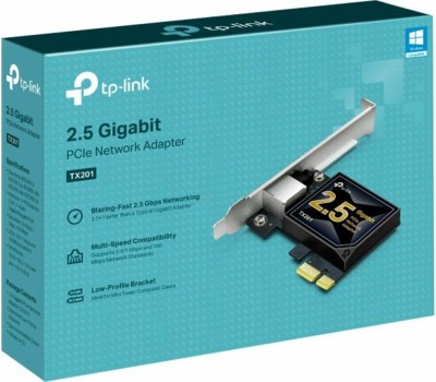 TP-LINK Сетевая карта 2.5G Ethernet TX201 PCI Express