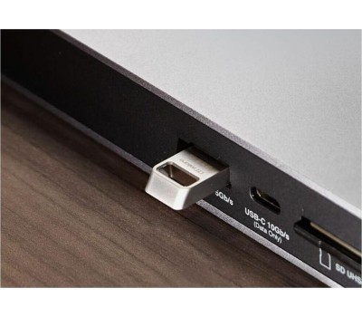 KINGSTON Флешка USB DataTraveler Micro 256ГБ, USB3.0, серебристый [dtmc3g2/256gb]