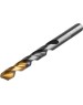 Сверло DENZEL Сверло по металлу, 10 мм, HSS-Tin, Golden Tip, 8 шт. 717222