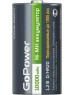 GOPOWER Аккумулятор NI-MH HR20 D BL2 00-00018323 10000MAH