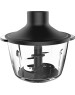 Блендер POLARIS Блендер Silent PHB 1510GL, погружной, черный/серебристый
