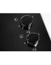 Варочная панель газовая ELECTROLUX Газовая варочная панель KGG6407K, 4 конфорки, закаленное стекло, черный