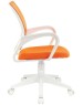 Кресло компьютерное БЮРОКРАТ Кресло CH-W695NLT, сетка/ткань, до 120кг, оранжевый