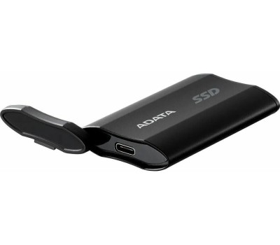 Внешний диск SSD A-DATA 500ГБ Внешний диск SSD SD810, USB-C, запись - 2000МБ/с, чтение - 2000МБ/с, черный [sd810-500g-cbk]