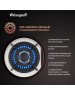 Варочная панель газовая WEISSGAUFF Газовая варочная панель HGG 451 WGh Nano, 3 конфорки, закаленное стекло, белый
