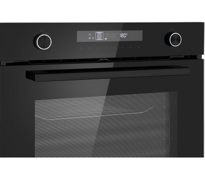 Духовой шкаф электрический WEISSGAUFF Духовой шкаф электрический EOM 741 PDB Black Edition, 72л, дверца с 3 стеклами, черный