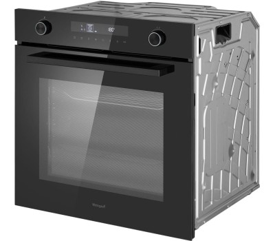 Духовой шкаф электрический WEISSGAUFF Духовой шкаф электрический EOM 741 PDB Black Edition, 72л, дверца с 3 стеклами, черный