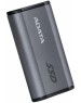 ADATA Твердотельный накопитель SSD Elite SE880 AELI-SE880-2TCGY 2TB Titanium Grey External USB 3.2 Gen2x2 Type C, 2000/2000 RTL