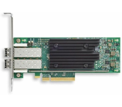 Сетевой адаптер QLOGIC Сетевой адаптер QLE2772-SR-SP (MA2810401-C2 C) 32Gb/s FC HBA, 2-port, PCIe v4.0 x8, LowProfile, LC SR MMF, В комплекте две планки (LP + FH)