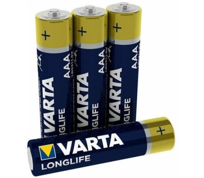 VARTA Батарейка LONGLIFE LR03 AAA BL4 Alkaline 1.5V (4103)
