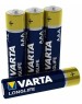 VARTA Батарейка LONGLIFE LR03 AAA BL4 Alkaline 1.5V (4103)