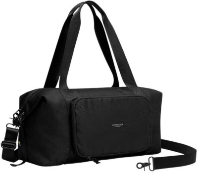 GASTON LUGA Сумка для спорта и путешествий Lightweight Packable Duffel Bag. Цвет: черный