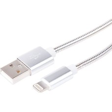 Дата-кабель 8 Pin REXANT (18-4247) Дата-кабель USB - 8 Pin 1М серебро