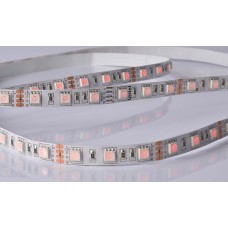 Светодиодная лента UNIEL (UL-00004375) ULS-M25-5050-60LED/m-10mm-IP20-DC12V-14,4W/m-5M-RGB PROFI катушка в герметичной упаковке