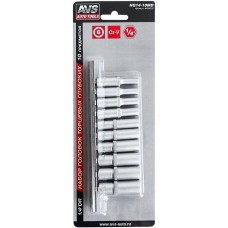 Набор головок AVS TOOLS торцевых 1/4
