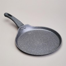Сковорода AGNESS 932-520 GREY MARBLE блинная с а/приг.покрытием 22Х2см индукция