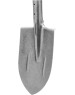 Лопата СИБРТЕХ Лопата штыковая, 205х290, ребра жесткости, рессорная сталь, 0,7 кг, без черенка// 61320