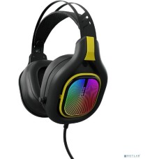 OKLICK GMNG HS-L630G черный/желтый 2.2м мониторные (1533561)
