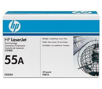 HP Картридж лазерный 55A CE255A черный (6000стр.) для LJ P3015