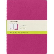 MOLESKINE Блокнот Cahier Journal, 120стр, без разлиновки, розовый неон [ch023d17]