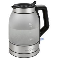 Чайник электрический PROFI COOK Чайник электрический PC-WKS 1215 G, 1.7л, стекло/металл/пластик