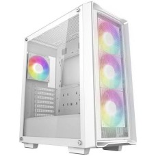Корпус для ПК DEEPCOOL Корпус CC560 Mesh V2 белый без БП ATX 4x120mm 5x140mm 2xUSB3.0 audio bott PSU
