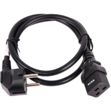 NTSS Шнур питания -PC19771 C19-Schuko проводник.:3x1.5мм2 1.8м 220/250В 16А черный