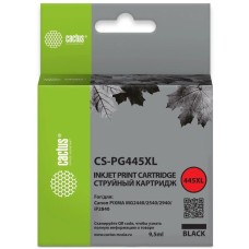 CACTUS Картридж струйный CS-PG445XL PG-445XL черный (400стр.) (9.5мл) для Canon PIXMA MG2440/2540/2940/iP2840 с чипом