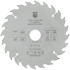 BERGER Диск пильный по дер. BG1659 d=200мм d(посад.)=32мм (циркулярные пилы)